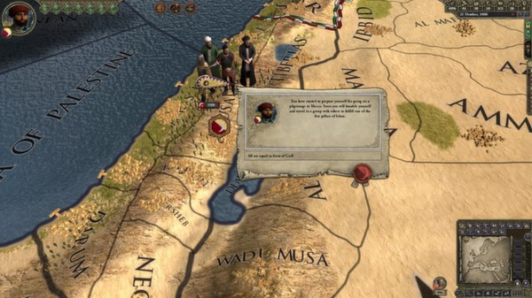 Игра Expansion - Crusader Kings II: Sons of Abraham, скриншот