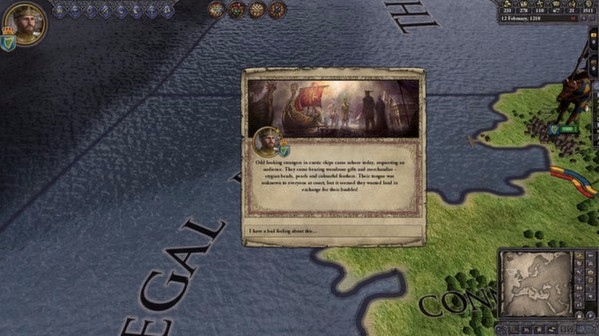Игра Expansion - Crusader Kings II: Sunset Invasion, скриншот