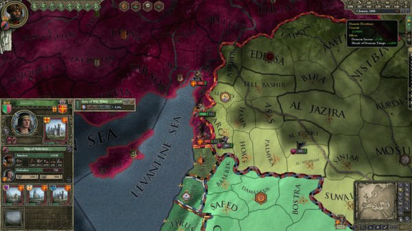 Игра Expansion - Crusader Kings II: Sword of Islam, скриншот