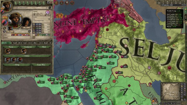 Игра Expansion - Crusader Kings II: Sword of Islam, скриншот