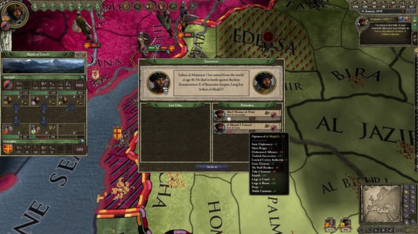 Игра Expansion - Crusader Kings II: Sword of Islam, скриншот