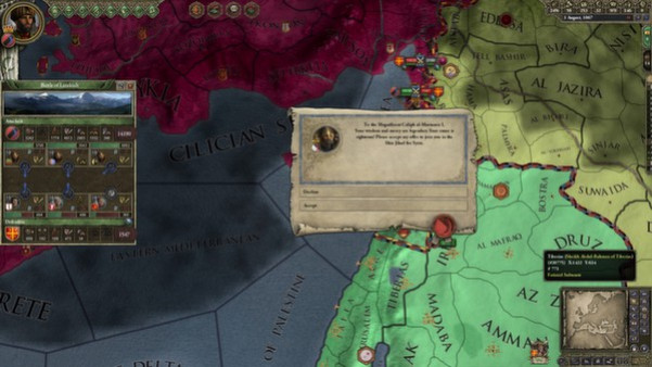 Игра Expansion - Crusader Kings II: Sword of Islam, скриншот