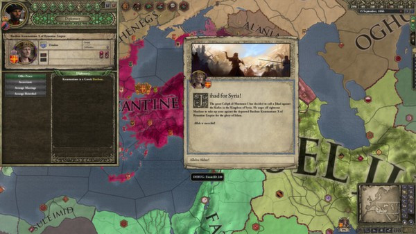 Игра Expansion - Crusader Kings II: Sword of Islam, скриншот