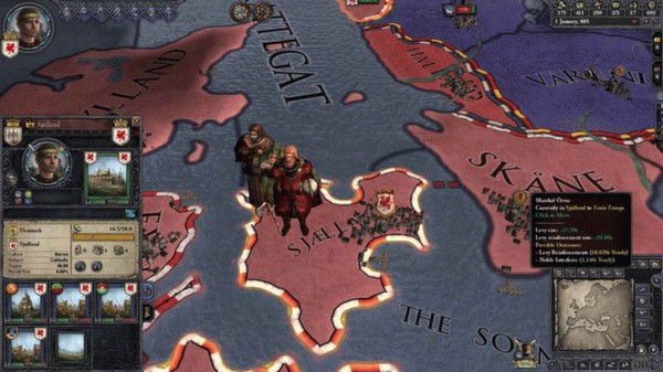 Игра Expansion - Crusader Kings II: The Old Gods, скриншот