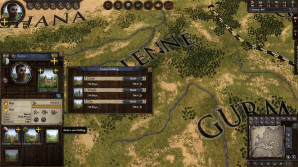 Игра Expansion - Crusader Kings II: The Old Gods, скриншот