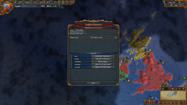 Игра Expansion - Europa Universalis IV: Common Sense, скриншот