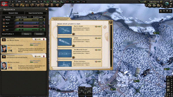 Игра Expansion - Hearts of Iron IV: Götterdämmerung, скриншот