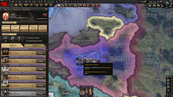 Игра Expansion - Hearts of Iron IV: La Résistance, скриншот