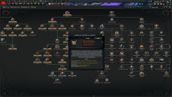 Игра Expansion - Hearts of Iron IV: No Step Back, скриншот