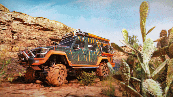 Игра Expeditions: A MudRunner Game - Cotco Canyon, скриншот