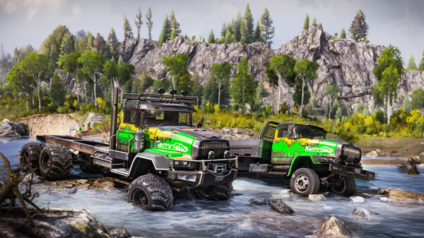 Игра Expeditions: A MudRunner Game - Pioneer Pack, скриншот