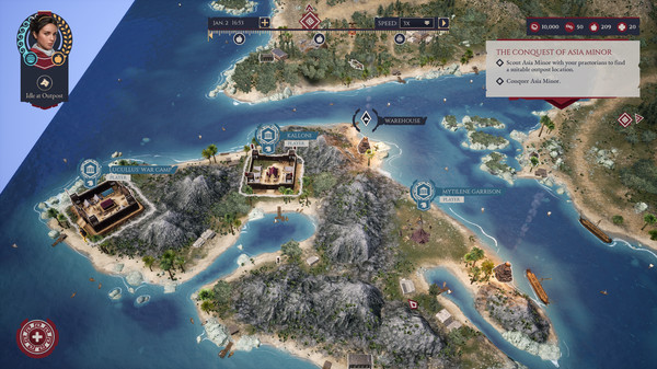 Игра Expeditions: Rome, скриншот