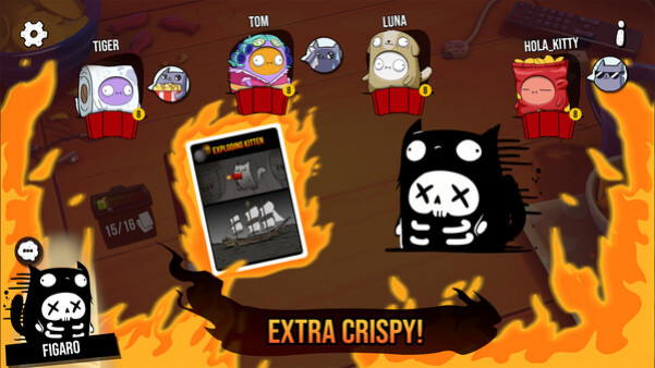 Игра Exploding Kittens 2, скриншот