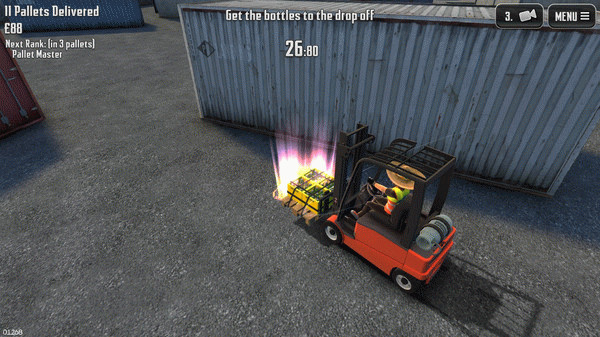 Игра Extreme Forklifting 2, скриншот