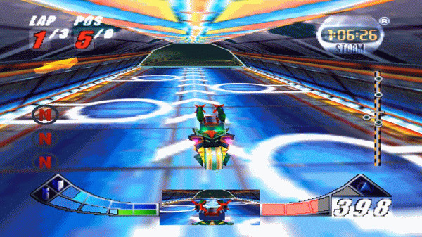 Игра Extreme-G 2, скриншот