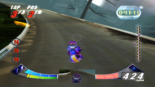 Игра Extreme-G 2, скриншот