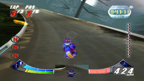 Игра Extreme-G 2, скриншот