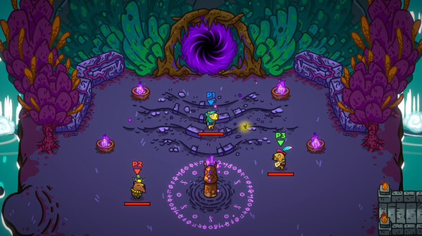 Игра Extremely Powerful Capybaras, скриншот