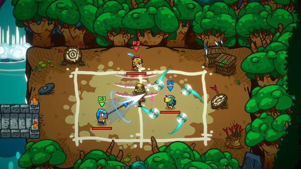 Игра Extremely Powerful Capybaras, скриншот