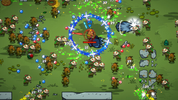Игра Extremely Powerful Capybaras, скриншот