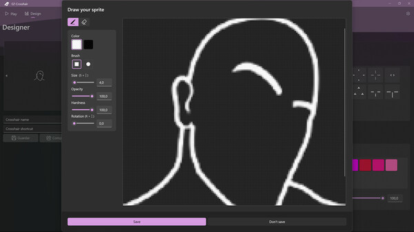 Игра EZ-Crosshair, скриншот