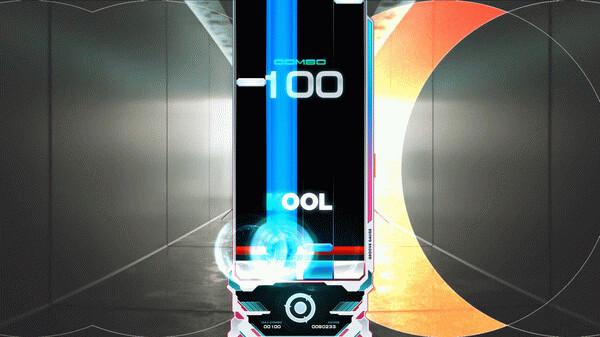 Игра EZ2ON REBOOT : R - ENDLESS CIRCULATION, скриншот