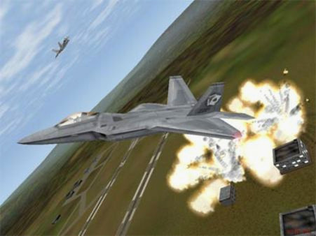 Игра F-22 Lightning 3, скриншот