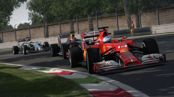 Игра F1 2014, скриншот