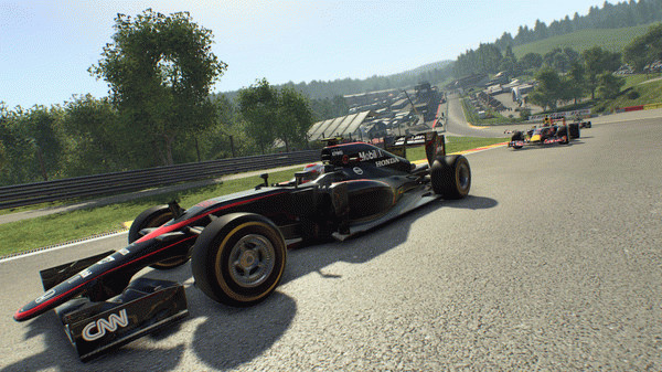 Игра F1 2015, скриншот