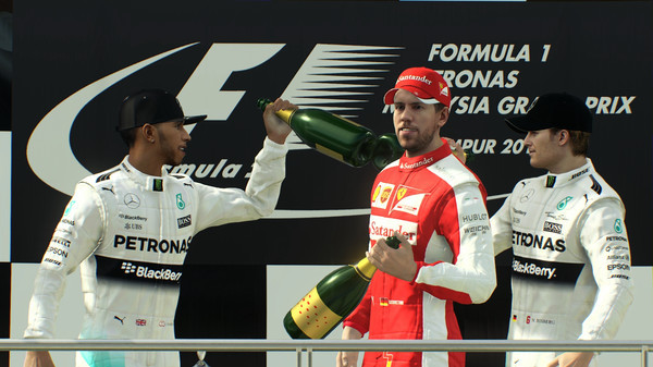 Игра F1 2015, скриншот