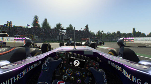 Игра F1 2015, скриншот