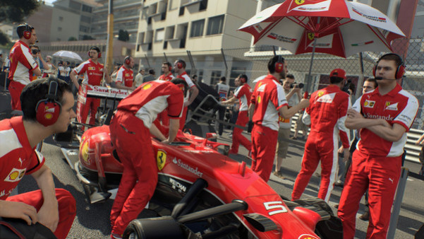 Игра F1 2015, скриншот