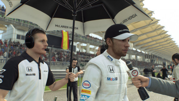 Игра F1 2015, скриншот