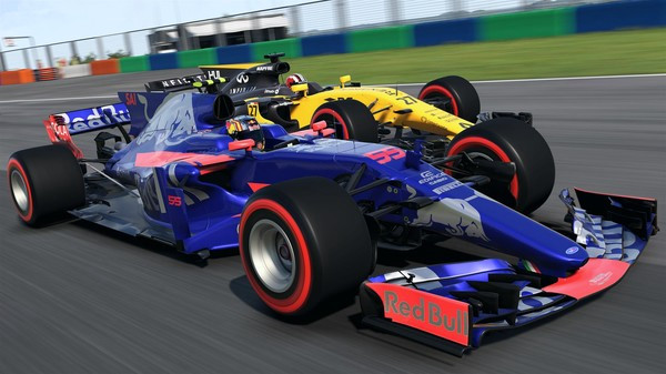 Игра F1 2017, скриншот