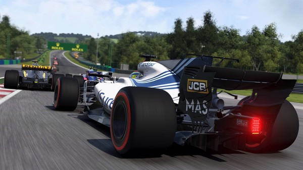 Игра F1 2017, скриншот