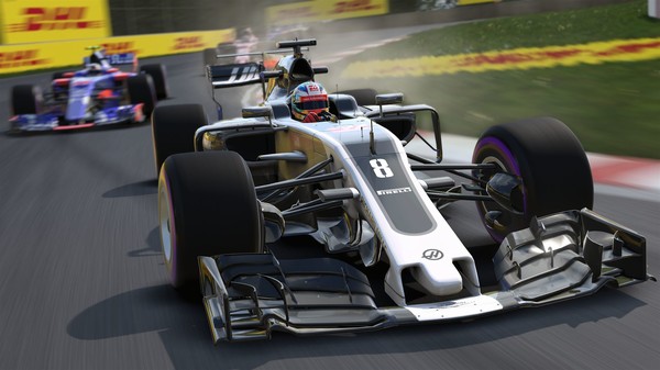 Игра F1 2017, скриншот