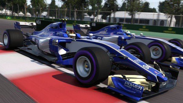 Игра F1 2017, скриншот