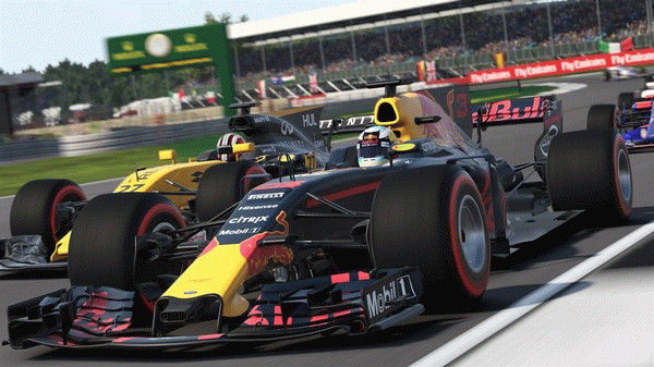 Игра F1 2017, скриншот
