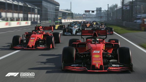 Игра F1 2019, скриншот