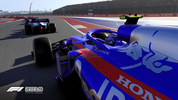 Игра F1 2019, скриншот