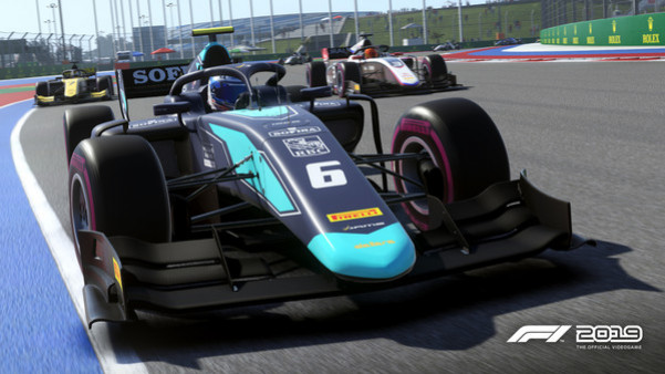 Игра F1 2019, скриншот