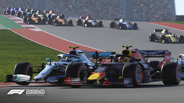 Игра F1 2019, скриншот