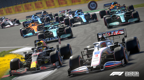 Игра F1 2021, скриншот