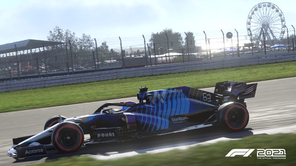 Игра F1 2021, скриншот