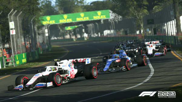 Игра F1 2021, скриншот