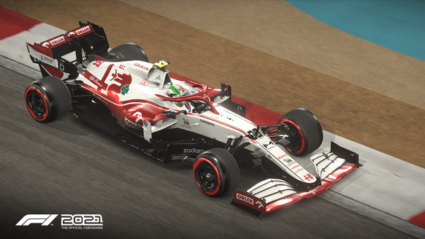 Игра F1 2021, скриншот