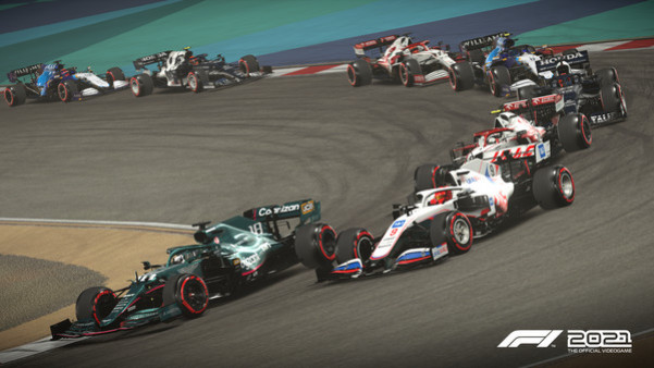 Игра F1 2021, скриншот