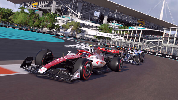 Игра F1 22, скриншот
