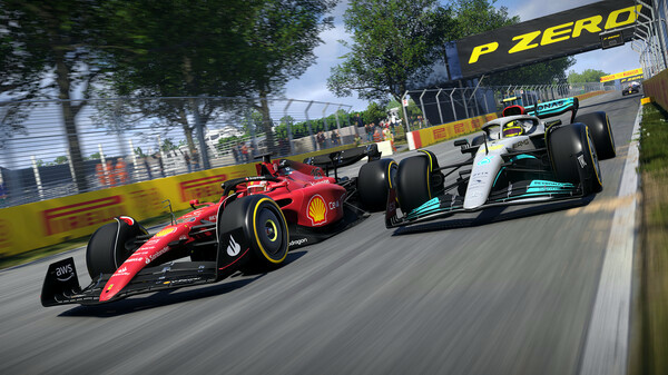 Игра F1 22, скриншот