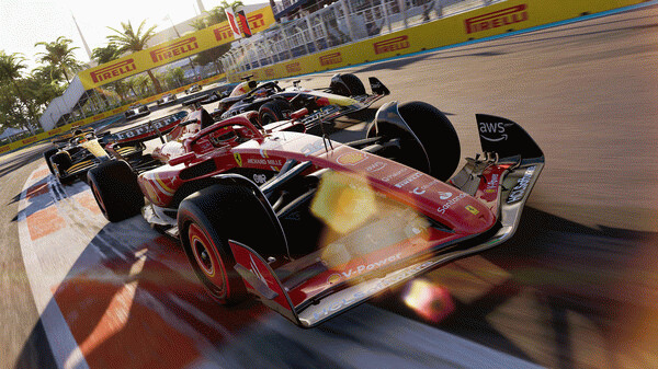 Игра F1 24, скриншот